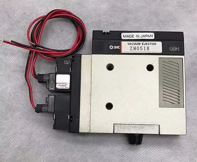 $100 • Buy SMC ZM051H-J5LZ Vacuum Ejector With Two N.C. Valves