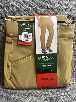 Orvis Men's Tech Pant Antique Bronze Or Gray • $24.97