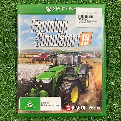 FARMING SIMULATOR 19 - XBOX ONE Game In Case • $22