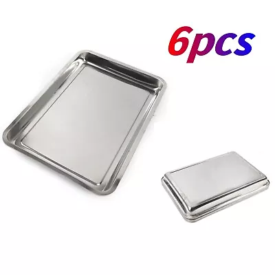 6Pack1.3 Deep Full Size Stainless Steel Steam Table Pans For Hotel Food Prep Pan • $23.76