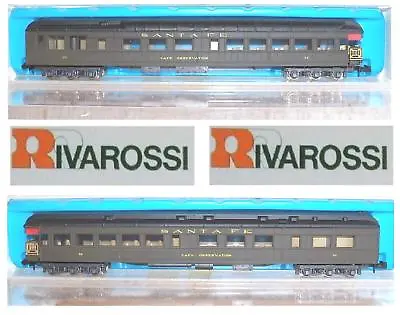 Rivarossi 9541 Car Cafè-panoramic Santa Fè Ovp Ladder-N • $55.37