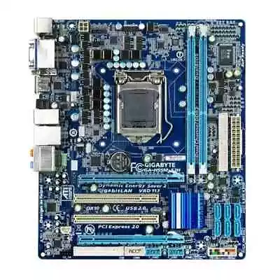 Gigabyte GA-H55M-S2H Motherboard DDR3 LGA 1156 MATX HDMI DVI USB 2.0 Intel H55 • $25