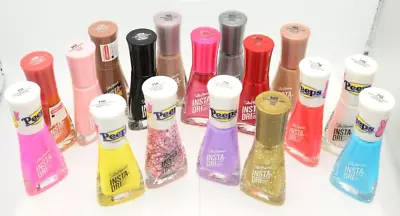 $29.99 • Buy SALE! Sally Hansen Insta-Dri Fast Dry Nail Polish Bulk Lot Of 50 SEE DESCRIPTION
