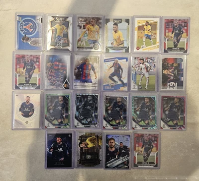 $39.99 • Buy Neymar Jr 22 Card Bundle - Numberd | Silver | Refractor + More