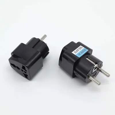 $1.75 • Buy Universal USA UK AUS EURO To Germany France Korea Travel Adapter AC Power Plug B