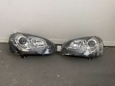 $589.04 • Buy VW MK5 Golf/Jetta 05-10 DEPO Projector Headlights W/ LED DRL (Aftermarket)