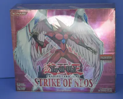 Konami Yu-Gi-Oh! TCG Strike Of Neos (English/1st Edition) Booster Box (24 Packs) • £550