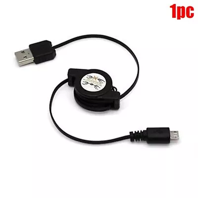 Brandnew Retractable Data Transfer Usb Male To Micro Usb 5-Pin Charging Cable Zv • $1