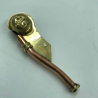 Nautical Vintage Brass And Copper Boatswain Bosun Pipe Whistle For Every Ship • $12.60