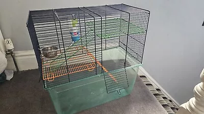 Savic Habitat Metro Gerbil Hamster Mouse Cage • £19