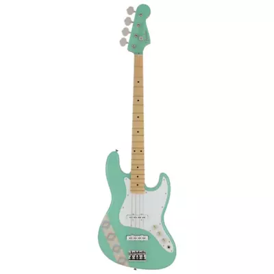 Fender Japan Silent Siren Signature Jazz Bass Guitar Maple FB Surf Green • $1800