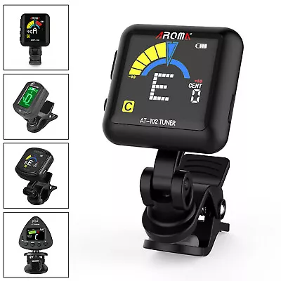 $21.99 • Buy ENO Aroma Portable Rechargeable Mini Guitar Ukulele Tuner Clip On LED Display