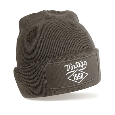 £11.95 • Buy 65th Birthday Gift Keepsake Beanie Hat Present Idea For Men Dad Grandad