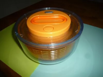 Vintage  Zyliss Salad Spinner Orange • £14.99