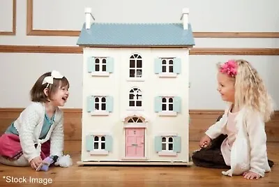 £0.99 • Buy Le Toy Van Cherry Tree Hall Vintage Dolls House - Boxed With Some Small Defects