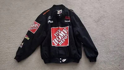 Vintage Jeff Hamilton Tony Stewart Home Depot Nascar Racing Jacket XXL • $250