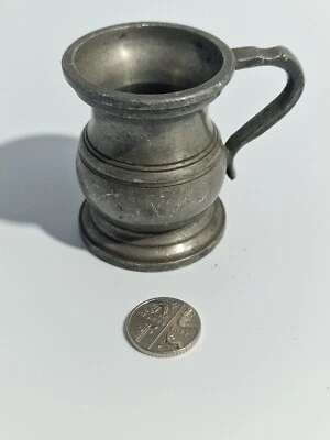 £2.99 • Buy Vintage Harry Mason Ltd Quarter Gill Pewter Measure Jug/ Tankard