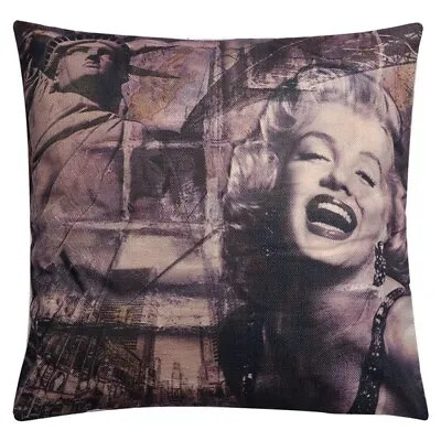 Clayre & Eef Decorative Kiss 43x43 Cm Multi Color Synthetic Marilyn Monroe • £13.74