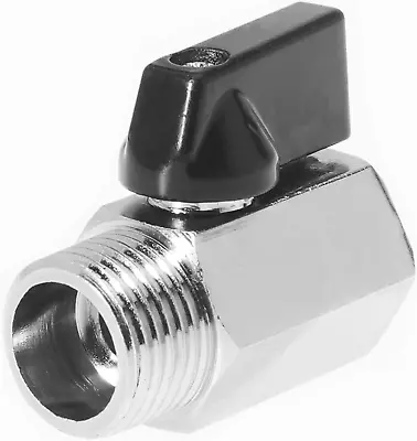 1/2  Mini Ball Valve For RV Water Heater Drain System NPT Male To Female • $19.96