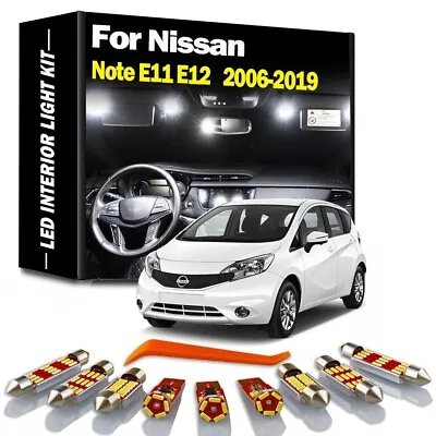 Canbus LED Interior Dome Map Trunk Light Kit For Nissan Note E11 E12 2006-2019  • $8.79