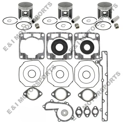 Polaris Ultra 680 Engine Rebuild Kit SPI Pistons Bearings Gaskets 1996 1997 1998 • $249.95