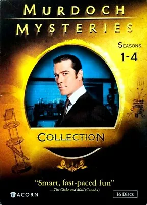 Murdoch Mysteries-season 1-4 (dvd/16 Disc)  • $44.99