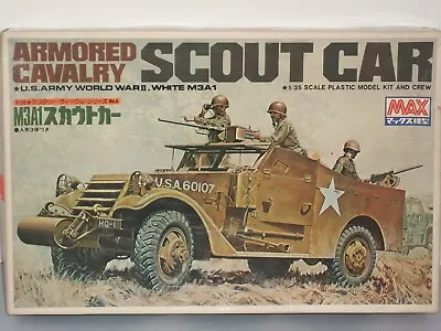 Max 1/35 Scale  White M3A1 Armored Cavalry Scout Car • $18