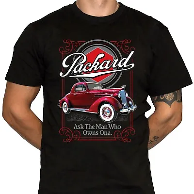 Packard Automobile T-Shirt - Defunct Auto Manufacturer - 100% Preshrunk Cotton  • $24.95