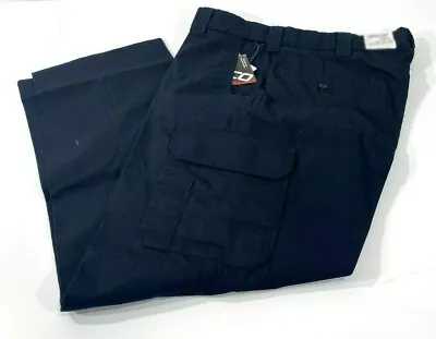 $24 • Buy NEW ELBECO MENS 52x29 RIPSTOP ADU CARGO PANTS E5704R MIDNIGHT NAVY