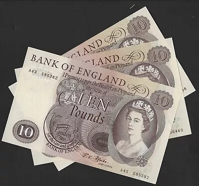 B316 Fforde 1967 Ten Pound £10 Banknote - Select Your Note - Unc • £95