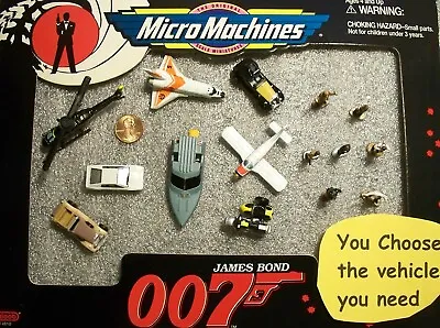 007 JAMES BOND Micro Machines You Choose • $11.90