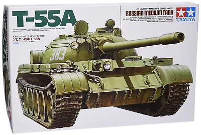 Tamiya 300035257 – 1:35 Russian Military Combat Tank T-55 A (1) • $69.13