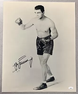 Max Schmeling Signed Photo 16x20 Boxing Light Heavyweight Champion Autograph JSA • $299.99