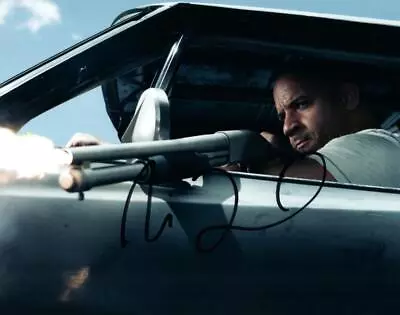 Vin Diesel Autographed Signed 8x10 Photo + COA • $57.63