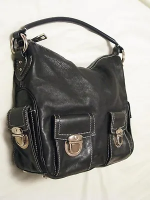 Marc Jacobs Collection 'Blake' Classic Black Multi-Pocket Hobo Bag Gilmore Style • $528