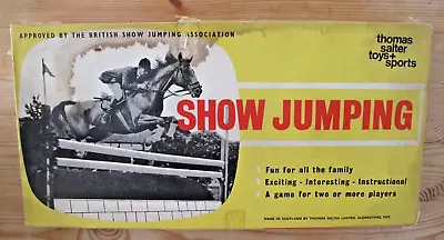 Rare 1960s Show Jumping Game By Thomas Salter Family Fun Horse Riding Game. • £16.95