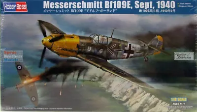 HBS81809 1:18 Hobby Boss Messerschmitt Bf109E September 1940 • $122.19