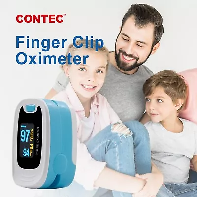 OLED Finger Tip Oximeter Blood Oxygen Pulse Heart Rate SPO2 PR Monitor Machine • £14.39