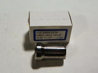 Techniks Da 180 Precision Collet 11/16  Double Angle Da180 01618-11/16 • $12.99