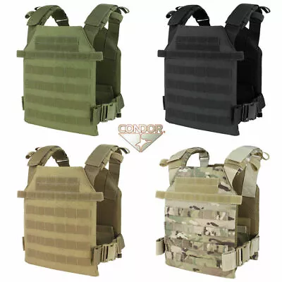 Condor 201042 Tactical MOLLE PALS Modular Lightweight ESAPI Sentry Plate Carrier • $70.95