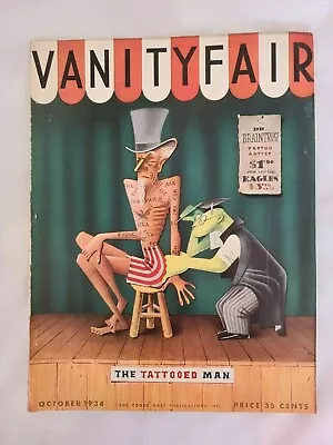 Vanity Fair Magazine  October 1934 • $210