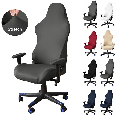 $20.78 • Buy Stretch Gaming Chair Cover Universal Spandex Computer Chair Cover Protector