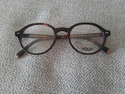 MOSCOT Spirit NYC ROUND Eyeglasses Model PETIE Color Dark Tortoise 49-21 • $369.90