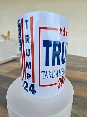Donald Trump 2024 Take America Back  Coffee Mug GOP MAGA Patriot Party Gift Cup • $16.95