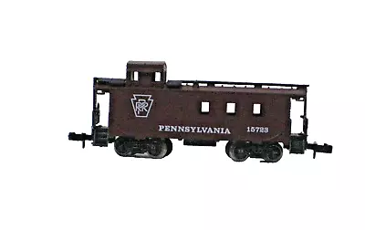 N Scale Mehano Pennsylvania Railroad Caboose #15723  M#t488 • $10