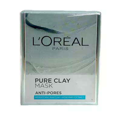 L'Oreal Paris Pure Clay Mask Anti-Pores (50g) NEW • $13.99