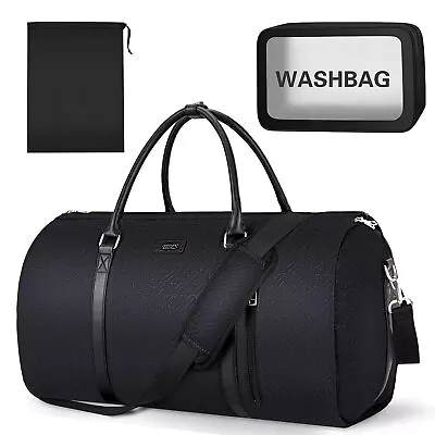 Garment Bag For Travel Convertible Carry On Garment Bag Large Travel Duffel B... • $67.19