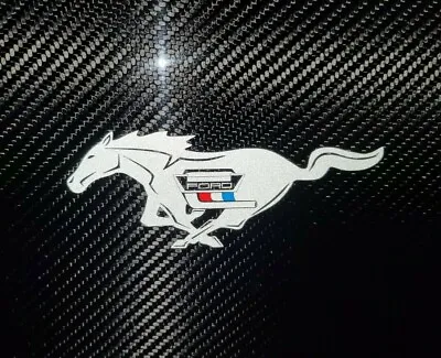 Mustang Decal Sticker Vinyl Custom Red White & Blue Pony Reflective Sticker  • $15