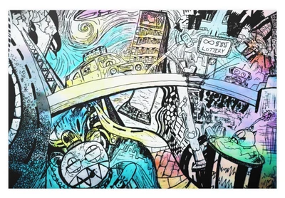 Radiohead OK Computer Poster 24  X 36  • £56.76
