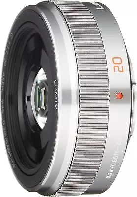 Panasonic Single Focus Lens For Micro Four Thirds Lumix G 20mm/F1.7 II ASPH. Sil • £242.62